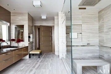 Building Lobby in 5 BHK Apartment at Worli – for Sale