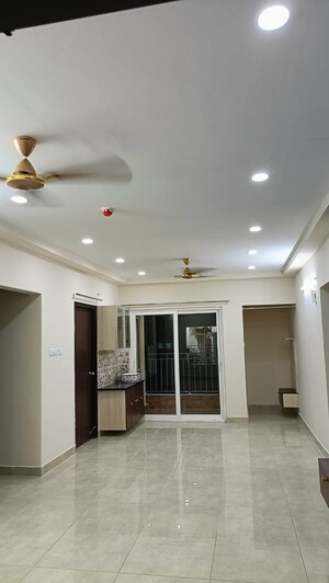 Living Room in 3 BHK Apartment at Rajapushpa Provincia, Narsingi – for Sale