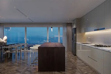 Building Lobby in 4 BHK Apartment at Worli – for Sale