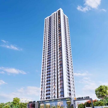1 BHK Apartment – Exterior View View at Ashar Axis, Majiwada - for Rent