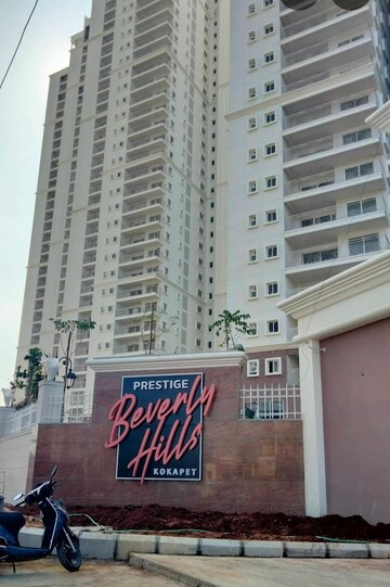 3 BHK Apartment – Exterior View View at Prestige Beverly Hills, Kokapet - for Rent