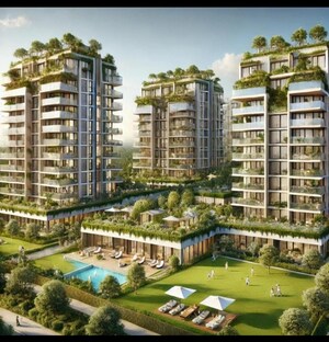 3 BHK Apartment – Exterior View View at Eldeco ii - for Sale