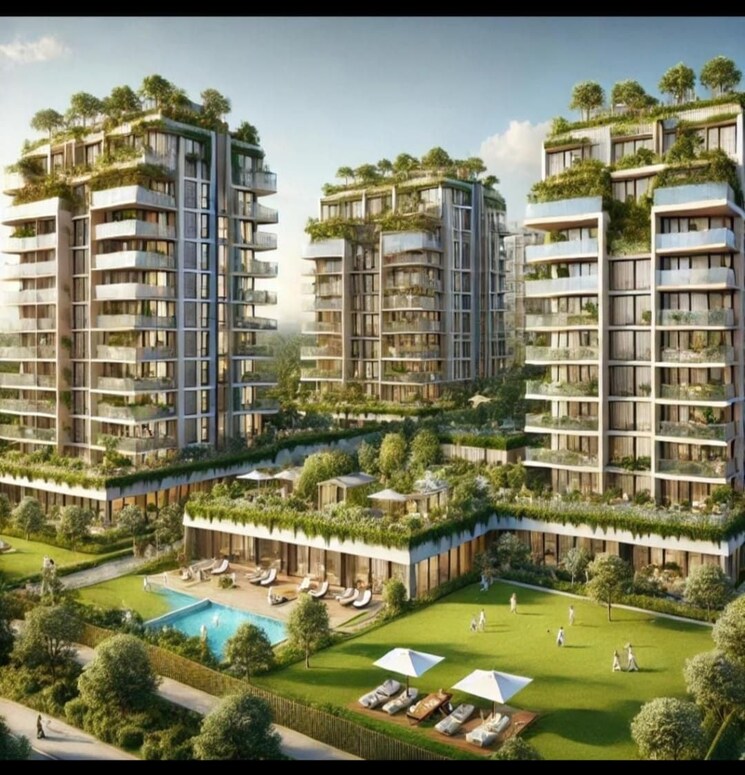 Exterior View, eldeco ii 3 Bedroom 2178 Sq.Ft. Apartment In Eldeco ii Lucknow 8549514