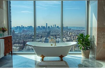 Swimming Pool in 5 BHK Apartment at Kalpataru One, Lower Parel – for Sale