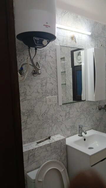 Bathroom in 3 BHK Apartment at Gail Apartments, Sector 62 – for Rent