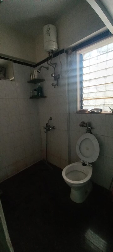 Bathroom in 2 BHK Apartment at Satellite Garden, Goregaon East – for Rent