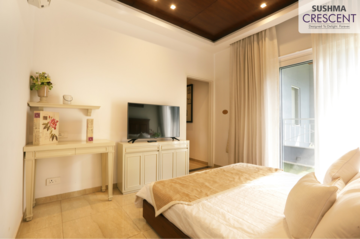 Bedroom in 2 BHK Apartment at Sushma Crescent, Dhakoli Village – for Sale