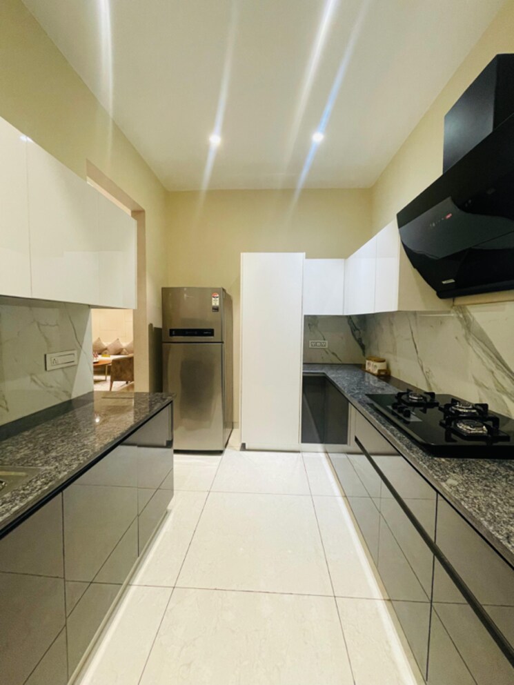 Kitchen, allwin-el-spazia 3 Bedroom 1638 Sq.Ft. Apartment In Nagla Road Zirakpur 8549683