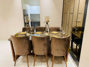 Kitchen in 3 BHK Apartment at Allwin El Spazia, Nagla Road – for Sale