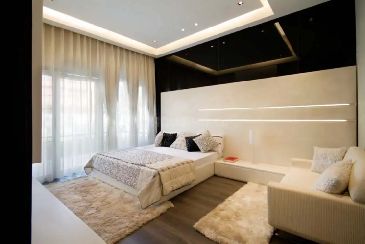 Bedroom, sushma-chandigarh-grande 4 Bedroom 2250 Sq.Ft. Apartment In Ghazipur Zirakpur 8549696