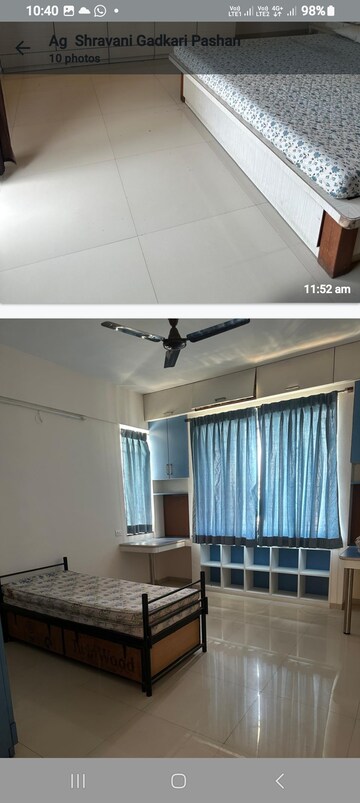 Kitchen in 3 BHK Apartment at Ujjwal Estate, Baner – for Rent