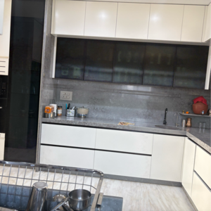 Kitchen in 4 BHK Apartment at Kalpataru Radiance, Motilal Nagar – for Sale