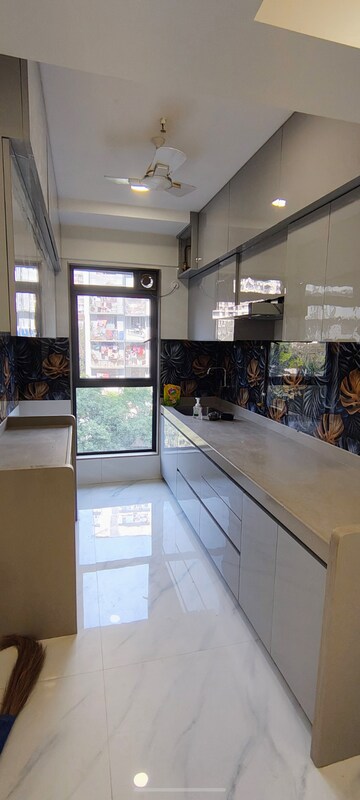 Kitchen in 2 BHK Apartment at Gurukrupa Divyam, Ghatkopar East – for Rent