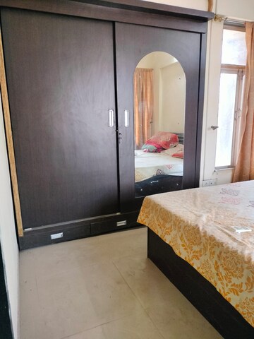 Bedroom in 1 BHK Apartment at Keytech Ashok Smruti, Ghodbunder Road – for Rent
