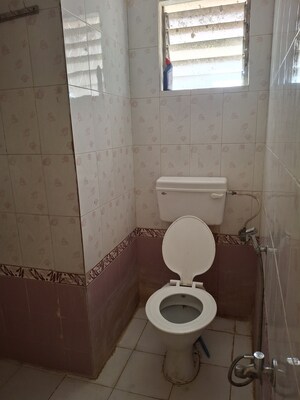 Bathroom in 1 BHK Apartment at Soham Parijat Gardens, Ghodbunder Road – for Sale