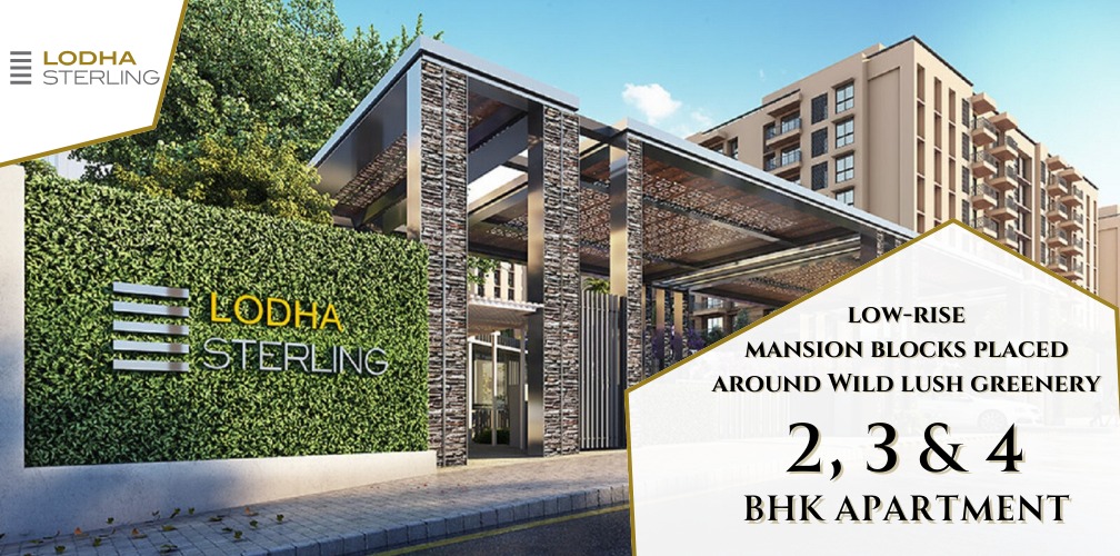 2 BHK 910 Sq.Ft. Apartment in Lodha Sterling Tower K