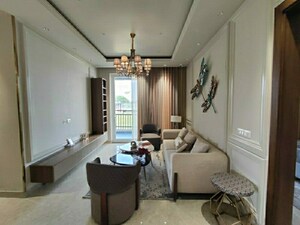 Living Room in 3.5 BHK Apartment at Jashn Elevate, Sushant Golf City – for Sale