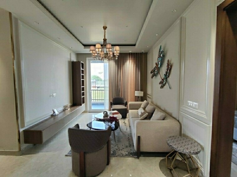 Living Room, jashn-elevate 3.5 Bedroom 2243 Sq.Ft. Apartment In Sushant Golf City Lucknow 8549950