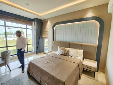 Bedroom in 3.5 BHK Apartment at Jashn Elevate, Sushant Golf City – for Sale