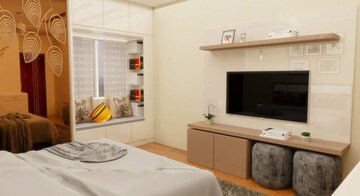 Kitchen in 3 BHK Apartment at Prestige High Fields, Gachibowli – for Rent