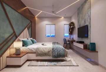 Bedroom in 3 BHK Apartment at Prestige High Fields, Gachibowli – for Rent