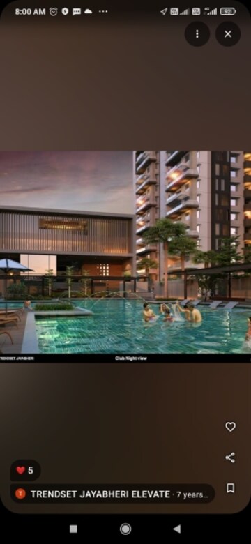 3 BHK Apartment For Rent in Trendset Jayabheri Elevate, Madhapur