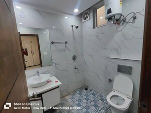 Bathroom in 2 BHK Apartment at Saket – for Sale