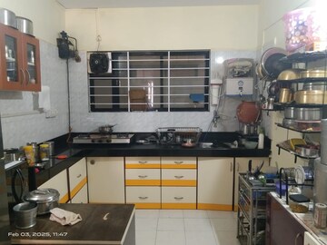 Kitchen in 3 BHK Apartment at SRK Shivtirtha, Kothrud – for Rent