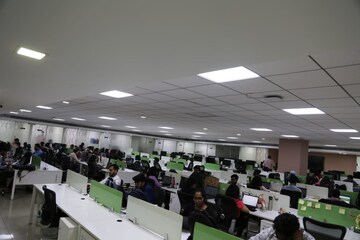 Team Area in  Office Space at Ten Madhapur, Madhapur – for Rent