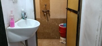 Bathroom in 1 BHK Apartment at Pragati CHS Kopar Khairane, Kopar Khairane – for Rent