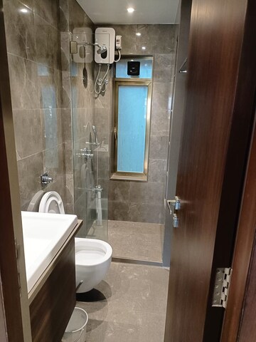 Bathroom in 2 BHK Apartment at Indradarshan II, Oshiwara – for Rent