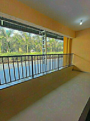 Balcony in 2.5 BHK Apartment at Magarpatta Riverview City Hornbill Heights, Loni Kalbhor – for Sale