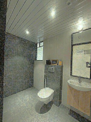 Bathroom in 2 BHK Apartment at Shapoorji Pallonji Joyville Hadapsar Annexe, Hadapsar – for Sale