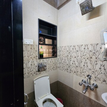 Bathroom in 2 BHK Apartment at Anita Nagar Chs, Kandivali East – for Rent