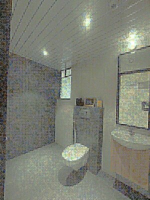 Bathroom in 3.5 BHK Apartment at Shapoorji Pallonji Joyville Hadapsar Annexe, Hadapsar – for Sale