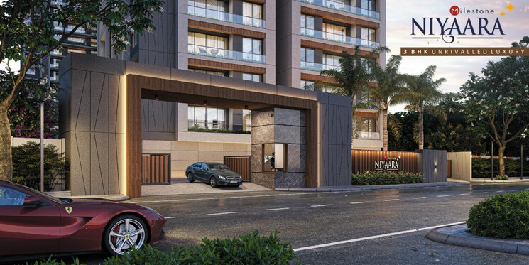 Exterior View, vip road vesu 3 Bedroom 2545 Sq.Ft. Apartment In Vip Road Vesu Surat 8550771