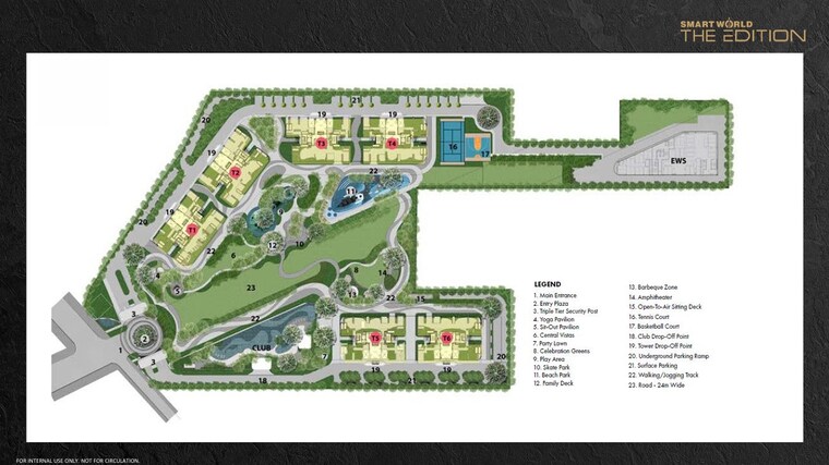 Master Plan, smart-world-the-edition 3.5 Bedroom 2945 Sq.Ft. Apartment In Sector 66 Gurgaon 8550800