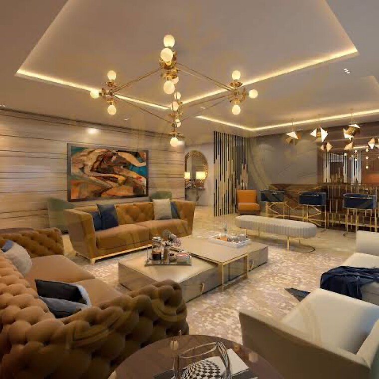 Living Room, dlf-the-arbour 4 Bedroom 3900 Sq.Ft. Apartment In Sector 63 Gurgaon 8550777