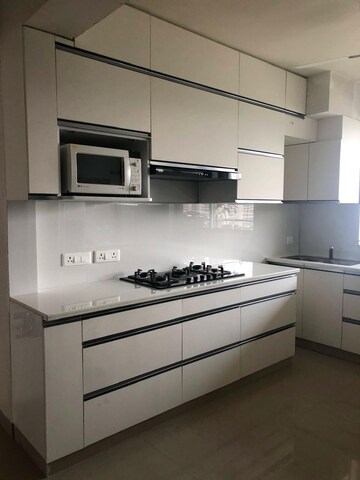 Kitchen in 3 BHK Apartment at Godrej Meridien, Sector 106 – for Rent