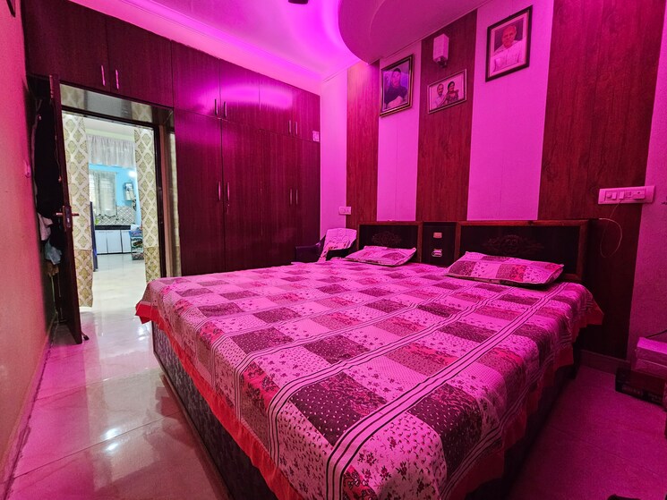 Bedroom, peer mucchalla 3 Bedroom 112 Sq.Yd. Builder Floor In Peer Mucchalla Zirakpur 8550996