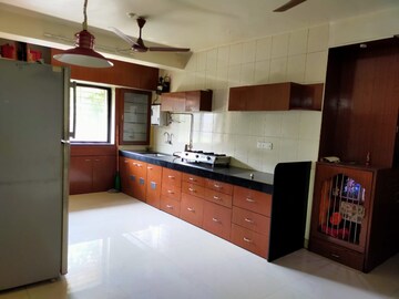 Kitchen in 3 BHK Apartment at Sanskruti Prabhat, Prabhat Road – for Rent