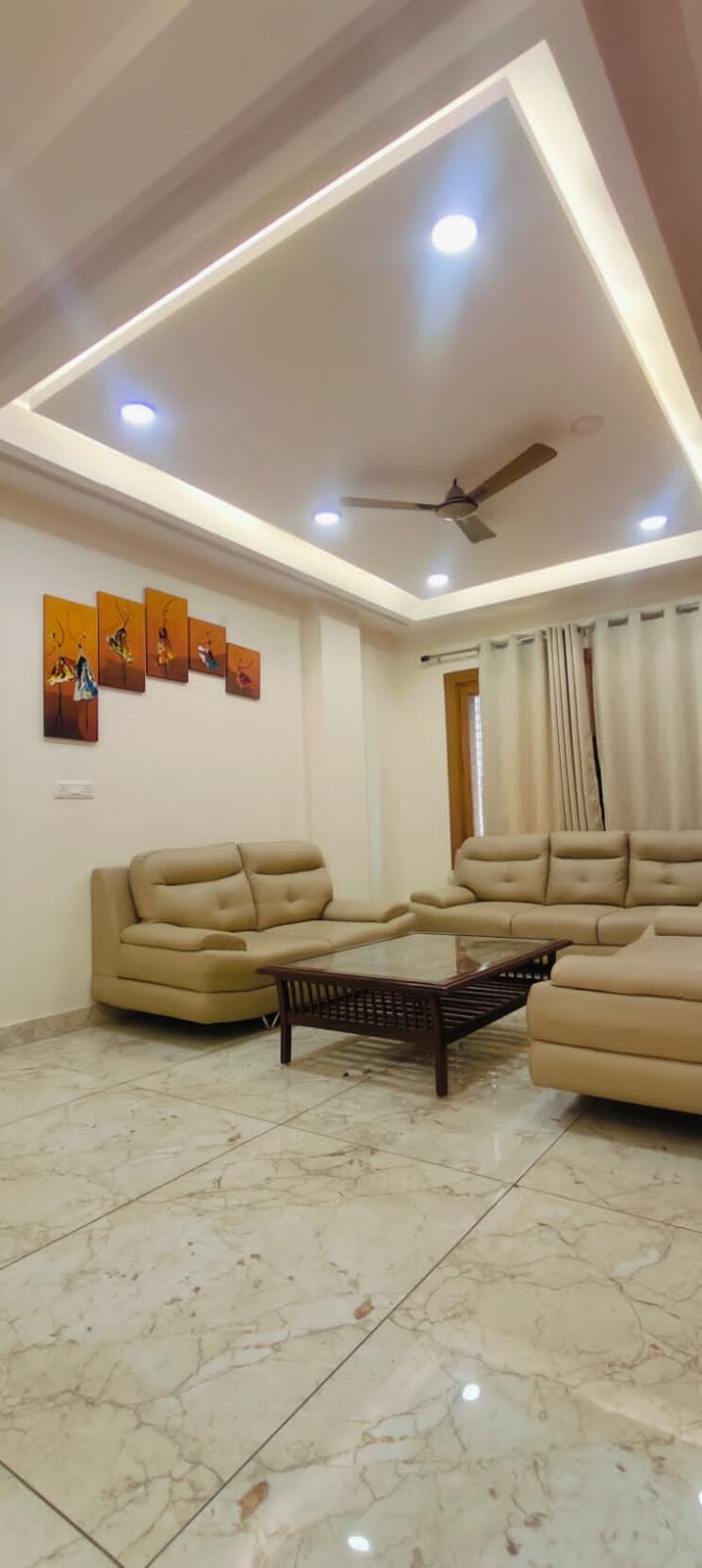 Living Room, unitech-deerwood-chase 5 Bedroom 240 Sq.Yd. Villa In Nirvana Country Gurgaon 8551355