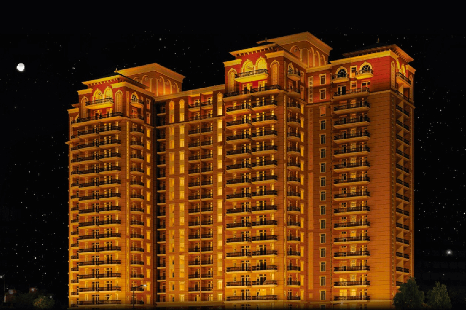 2.5 BHK + Extra Room Apartment For Sale in Omaxe Hazratganj Residency