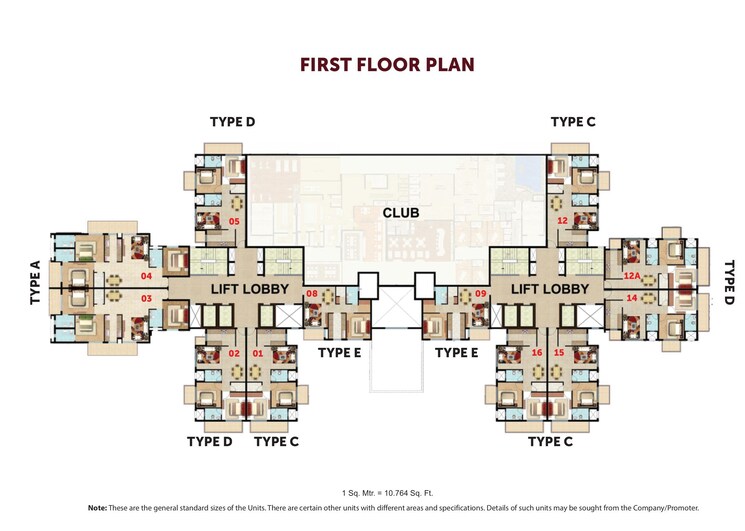 Master Plan, omaxe-hazratganj-residency 2.5 Bedroom 1085 Sq.Ft. Apartment In Gomti Nagar Lucknow 8551484