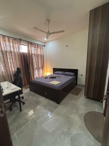 Living Room in 2 BHK Builder Floor at Ansal Sushant Lok I, Sector 43 – for Rent