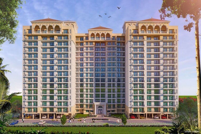 Exterior View, omaxe-hazratganj-residency 2.5 Bedroom 1280 Sq.Ft. Apartment In Gomti Nagar Lucknow 8551542