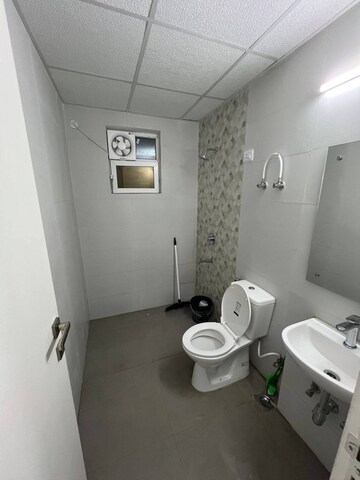 Bathroom in 3 BHK Apartment at Signature Global City, Sector 37d – for Rent