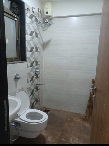 Bathroom in 1 BHK Apartment at Gokuldham Complex, Goregaon East – for Rent