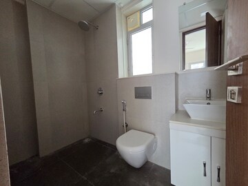 Bathroom in 2 BHK Apartment at Piramal Vaikunth, Balkum Pada – for Rent