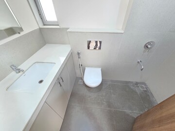 Bathroom in 2 BHK Apartment at Piramal Vaikunth, Balkum Pada – for Rent